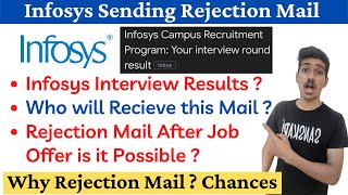 Infosys Rejection Mail 2022 | Infosys Interview Result 2022| Infosys Offer Letter for 2022 Batch