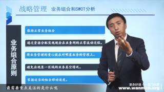 【万门大学】战略管理4 3业务组合和SWOT分析