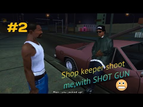 Ryder went to robbed for pizza shop GTA San Andreas gameplay| GTA San Andreas Android gameplay