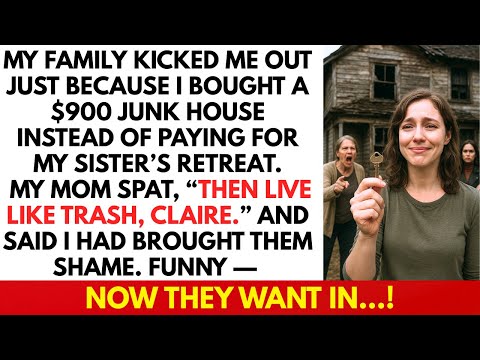 My Family Kicked Me Out For Buying A $900 Junk House Instead Of Funding My Sister’s Retreat - So I..