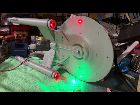 Artemis Class Starship lighting
