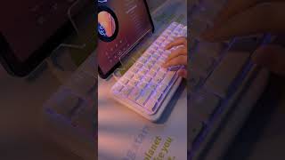 With 19 RGB lights, kemove k68 angel has all the colours you want! #kemove #asmr#kemovek68 #short