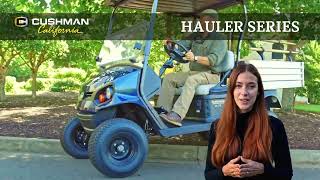 CUSHMAN HAULER SERIES - Electric Utility Vehicles
