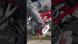 How to shift on a motorcycle...