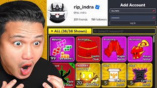 $1 vs $1,000,000 Blox Fruits Account (Owner Account)