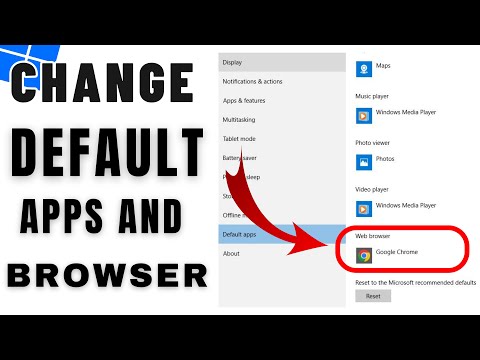 How to Change Default APPS in Windows 10 | How to change Default Browser | Cypher Tech