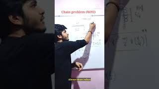 Chain problem in 1 min  # shorts #wpe #jeemain #neet #jee #tricks #iitjee #jeemainrevison
