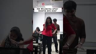 Every CA student after exams be like: Stress out, dance in! 💃🕺