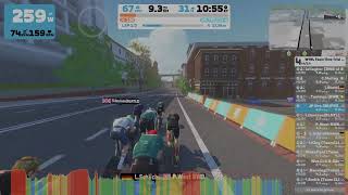 Zwift - TTT: WTRL Team Time Trial - Zone 19 (ESPRESSO/DOPPIO) on 2015 Worlds Course in Richmond