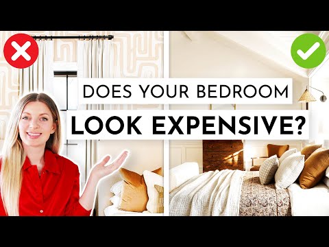 DESIGNER TRICKS TO MAKE YOUR BEDROOM LOOK & FEEL EXPENSIVE (hotel vibes✨)