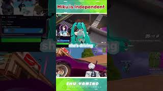 Miku is Independent! #vtuber #nijisanjien#shuyamino