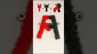 I made OC R Sprunki (from Alphabet Lore) #sprunkioc #alphabetlore #toys #claycraft #DIY