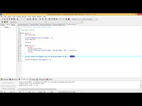 Number-Reverse (Programming Techniques in C)