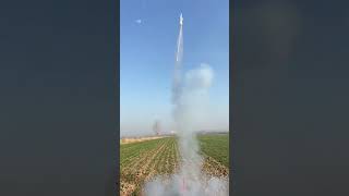 二级火箭发射，天问！Second stage rocket launch