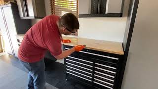 IG23 Refinishing the Workbench top