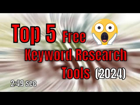 Top 5 Free Keyword Research Tools | Unlimited free Search Lifetime