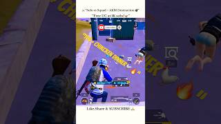 “BGMI Solo vs Squad AKM Clutch | 1v4 Wipe + Chicken Dinner”🔥Bgmi shorts@BattlegroundsMobile_IN