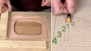 Tips for Routing,  in Sections, the Cutout for the Insert Plate
