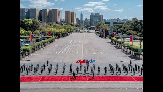 20220309  總統主持「軍禮歡迎貝里斯總理布里仙紐伉儷」