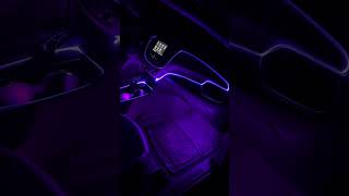 Upgrade Your Car Interior with Vibrant LED Strips #ledlights #ledcarlights