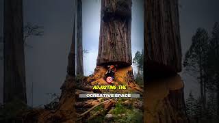 Technique for felling giant trees