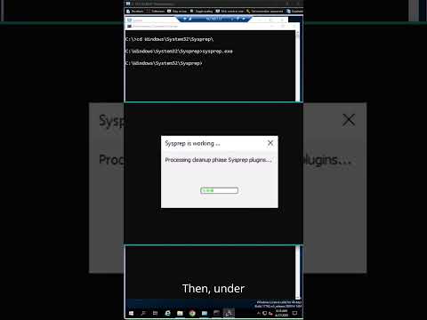 Fix "Duplicate SID" Error When Joining Domain | Easy Windows Sysprep Tutorial  #techtips #windows