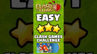 Easily 3 Star It’s fun and Clash Games Challenge in Clash Of Clans #CocEvents #CocShorts #Shorts