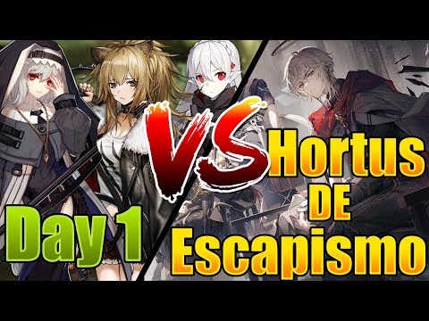 Day 1 Operators Vs. Hortus De Escapismo Event Week 1! Arknights