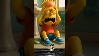 The Simpsons fall from the bathroom #simpson #thesimpsons #simpsons