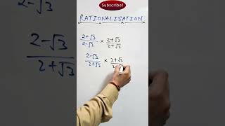 Basic concepts of maths 31 #rationalization #maths #tricks #shorts