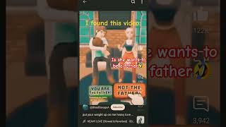 The girl wants to be father of the girl l I found this video and:🤣