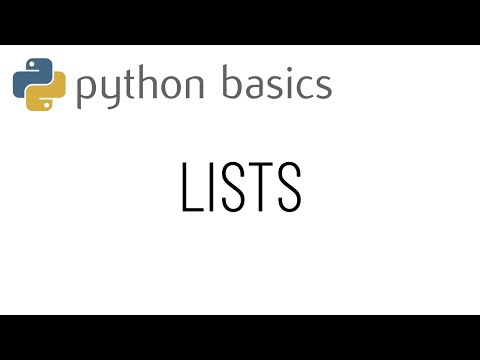 Python basics - Lists