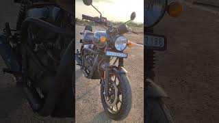 Royal Hunter #ai #royalenfield #hunter350 #sunset #reachmore #