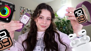 Apple Watch Series 10 & AirPods Pro 2 Unboxing! *not professional*⌚️✨