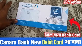 Canara bank Debit Card Unboxing in 2024 | कौन सा डेबिट कार्ड आया है ? | My New  Canara Debit Card  |