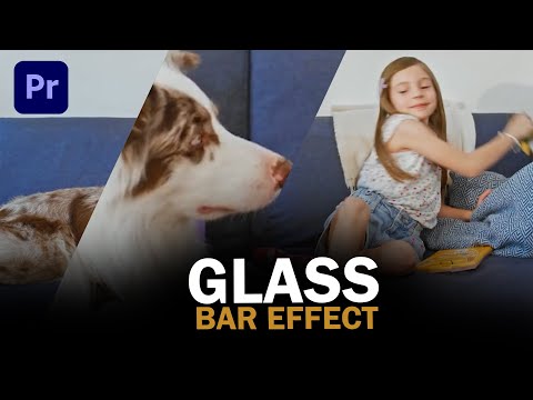 How To Add A Glass Bar Effect In Premiere Pro