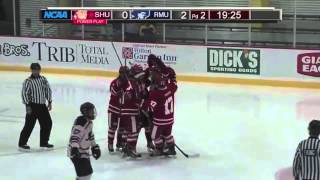 Men's Ice Hockey RMU vs Sacred Heart Highlights