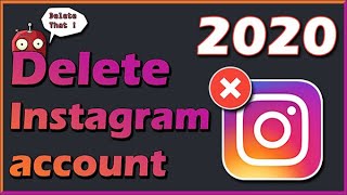 how to delete Instagram account😁 | Instagram account ko delete kaise karen