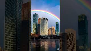 Rainbow Colors in City Harmony #UrbanLofi #RainbowVibes #FreshSounds #PositiveMusic #RelaxingBeats