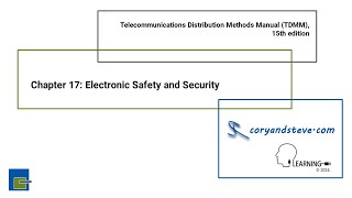 TDMM, 15th edition - Chapter 17: Electronic Safety and Security