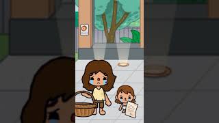poor child fate 😭 part 1 || Toca movie #tocalife #shorts