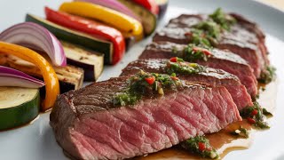 The ABSOLUTE BEST Steak Dinner Recipe with FRESH VEGGIES