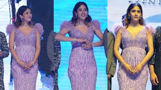 కలర్ ఫోటో హీరోయిన్ చాందిని చౌదరి😍 exclusive visuals in gami pre release event #chandinichowdary