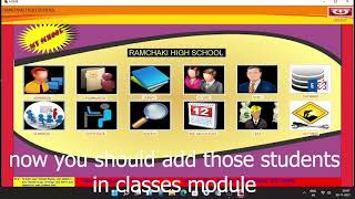 How to use My School Pro Software