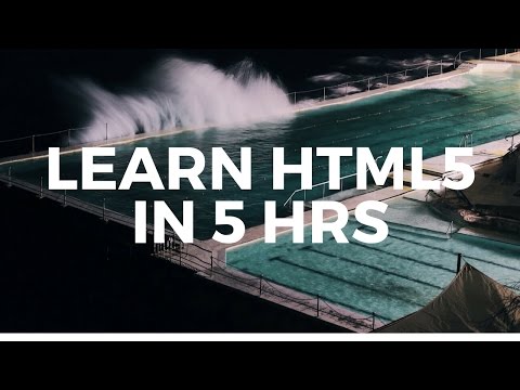 Learn HTML5 in 5 hours