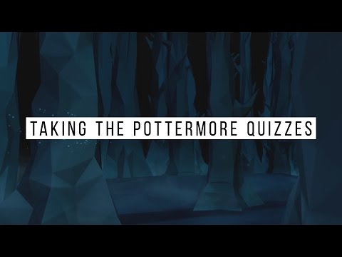 Taking The Pottermore Quizzes | Danica & Victoria