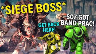 Space Marine 2: Siege Mode Funny Moments and Gameplay // Worst Premade Ever