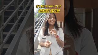 *ADMIT CARD For SVNIRTAR CET 2025👩🏻‍🎓 | bpt bot bpo baslp | nidhi singh bpt | admissions NEET #bpt