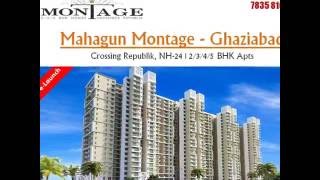 Mahagun Montage - One of the Hot PreLaunch Project Launched at Crossing Republik, Ghaziabad
