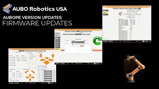 AUBOPE Tutorial- Version Updates: Firmware Update